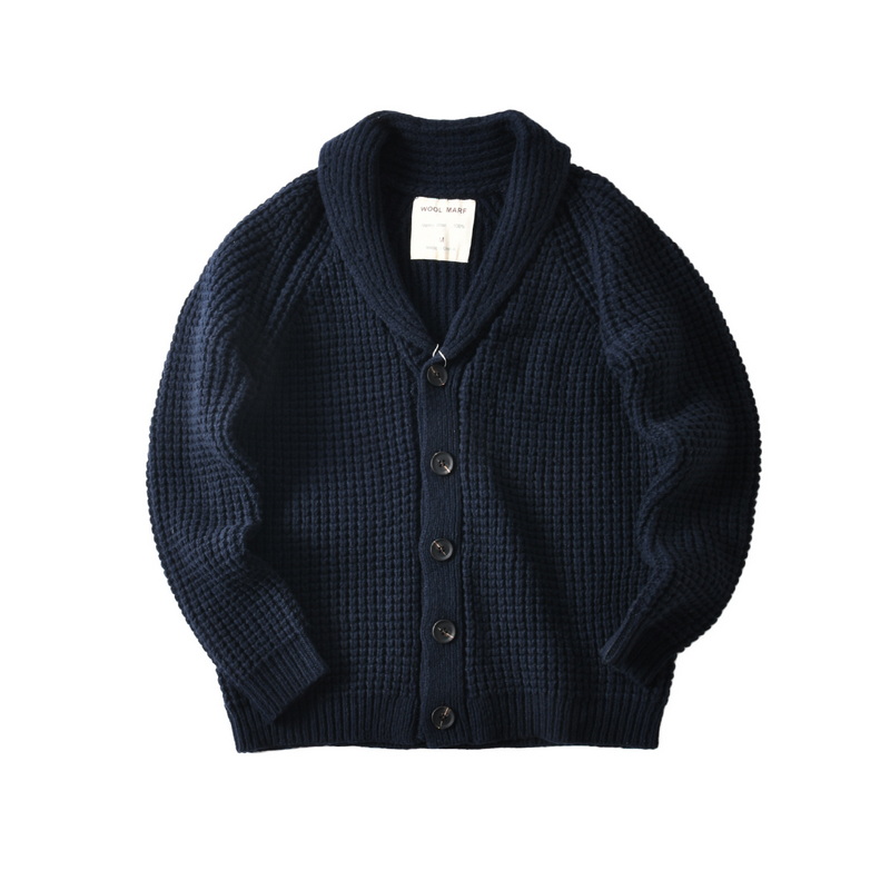 Winter Clothing Europe - 남성용 유럽 빈티지 100% 울 청키