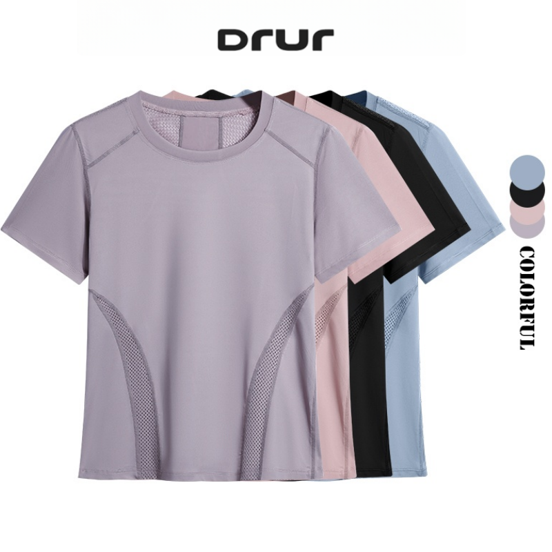 Winter Yoga Clothing - DRUR 여름 경량 러닝 티셔츠 여성용