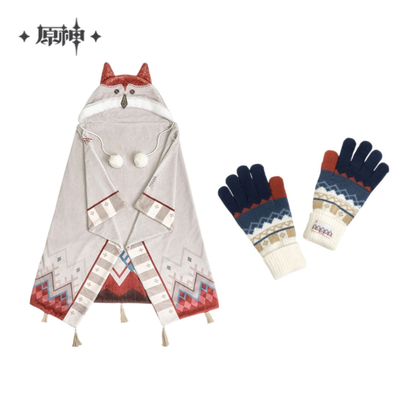 Winter Clothing Articles - 겐신 임팩트 알요샤 테마 숄 담요,