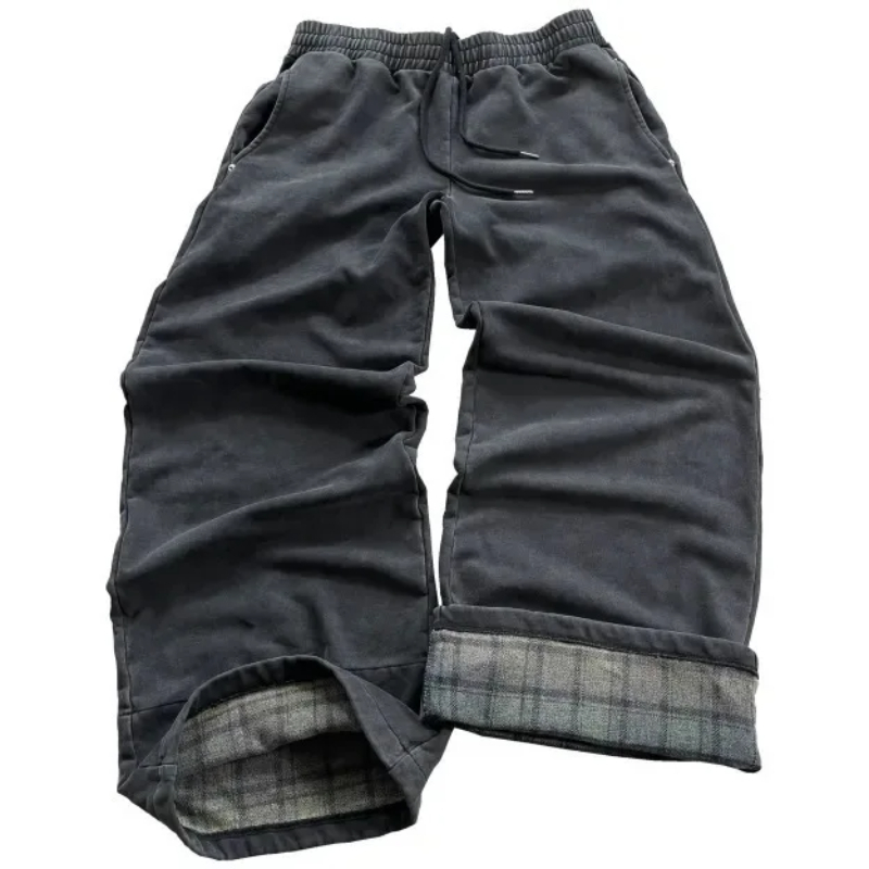 INS 체크 빈티지 록 루즈 여성 캐주얼 스포츠 팬츠  - Winter Clothing Europe 리뷰 및 가격