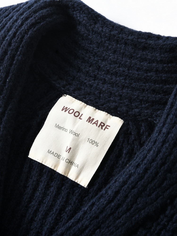 남성용 유럽 빈티지 100% 울 청키 니트 스웨터 -  - Winter Clothing Europe 리뷰 및 가격