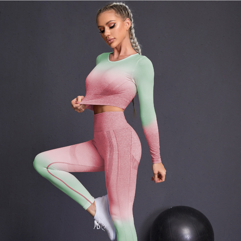 여성용 체육관 세트, 심리스 레깅스, 스포츠 브라, 세 - Winter Yoga Clothing 리뷰 및 가격
