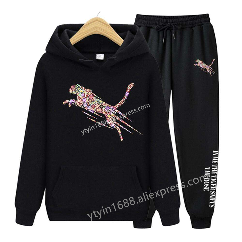 Womens TrackSuit 미적 스웨터 스웨트 팬츠 - Fleece Hoodie Lined 리뷰 및 가격