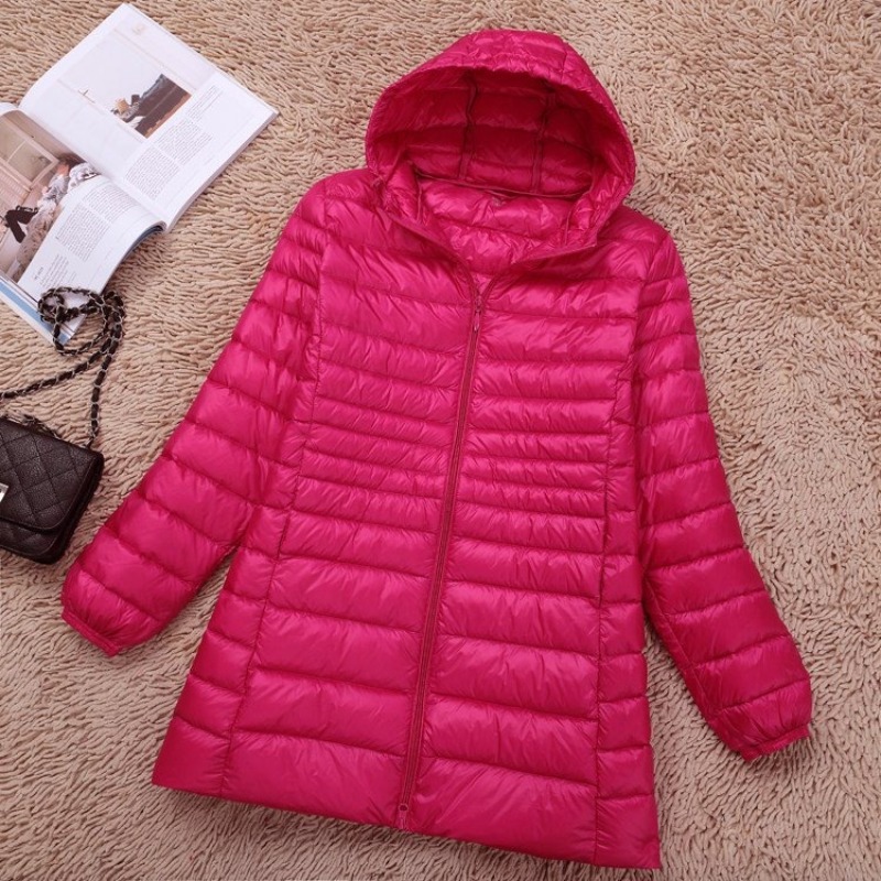 플러스 사이즈 5XL 6XL 7XL 여성용 후드 퍼퍼  - Winter Clothing Items 리뷰 및 가격