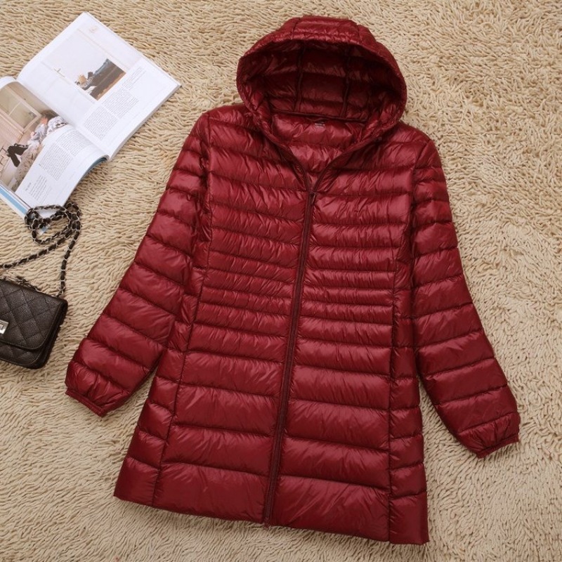 플러스 사이즈 5XL 6XL 7XL 여성용 후드 퍼퍼  - Winter Clothing Items 리뷰 및 가격
