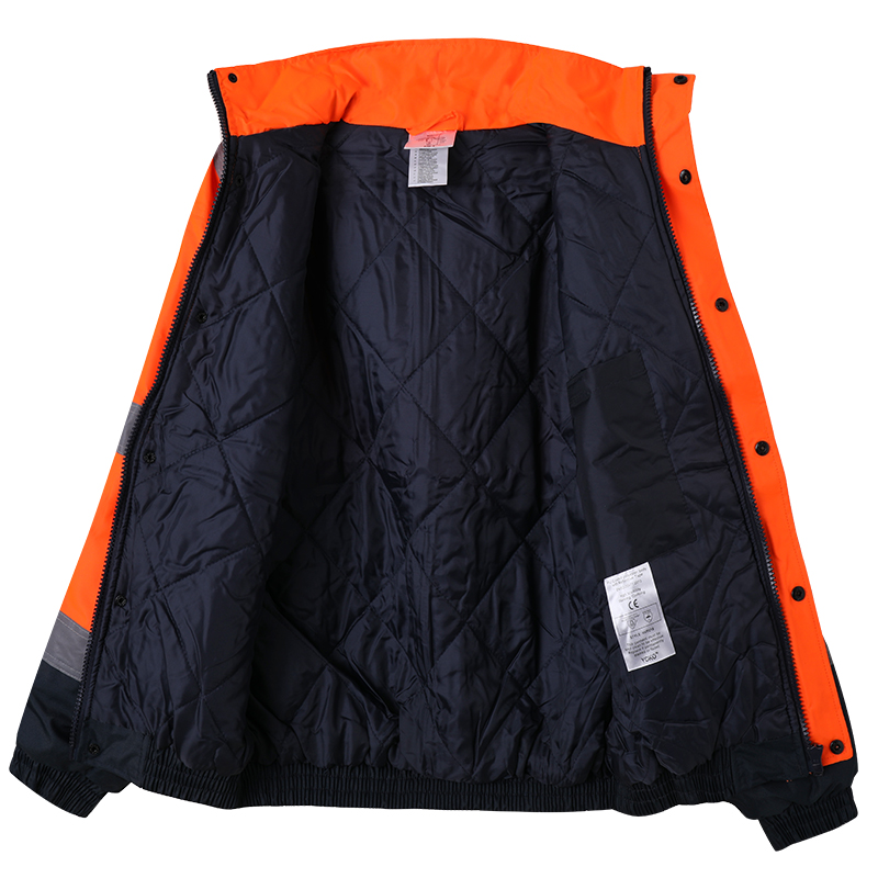Hi Vis 겨울 재킷 남성용 야외 작업 방수 반사 패 - Winter Clothing Articles 리뷰 및 가격