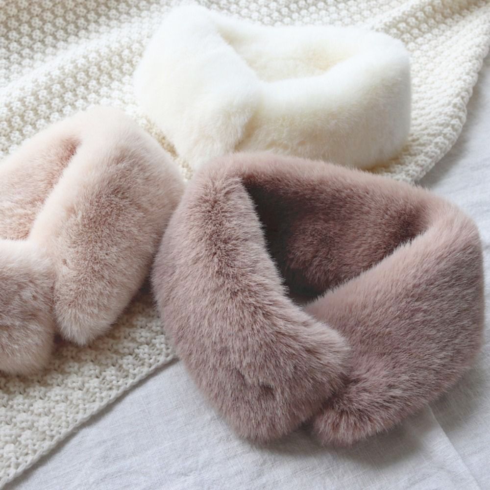 여성용 넥 워머 코트 칼라 모피 울 칼라 인조 밍크 모 - Winter Clothing Items 리뷰 및 가격