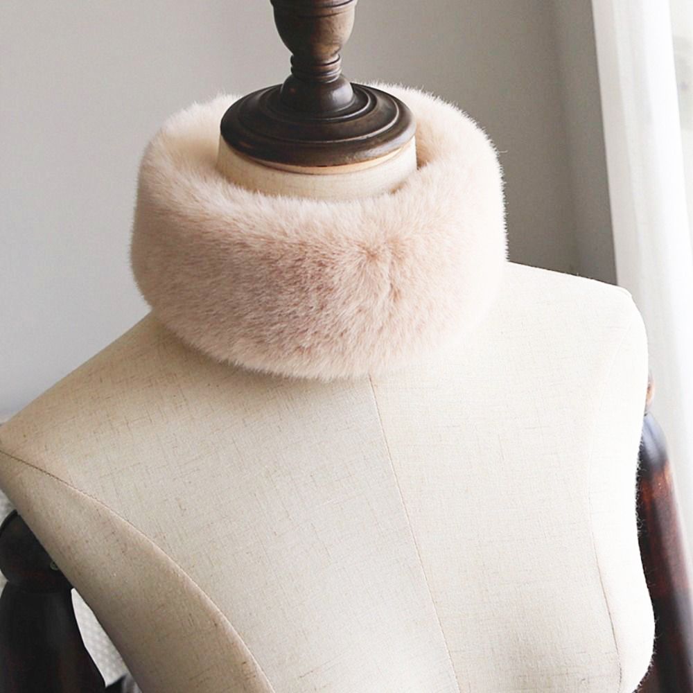 여성용 넥 워머 코트 칼라 모피 울 칼라 인조 밍크 모 - Winter Clothing Items 리뷰 및 가격