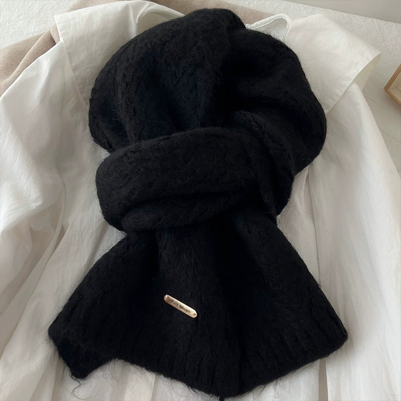 여성 겨울 분위기 단색 심플 부드럽고 따뜻한 레이지 스 - Winter Clothing Korea 리뷰 및 가격