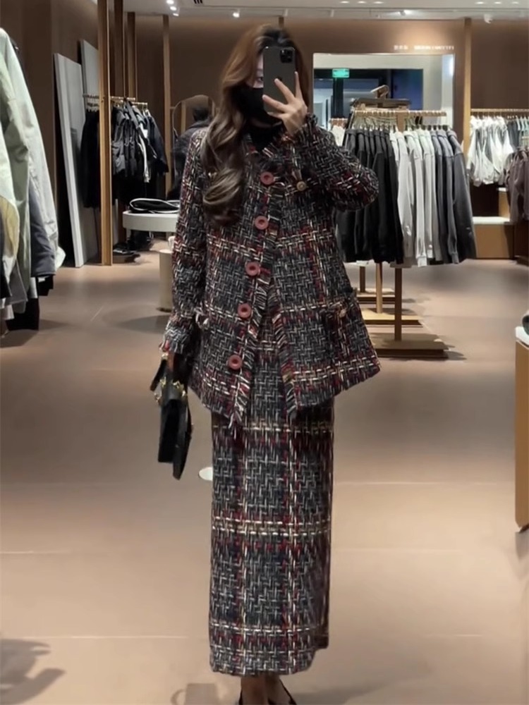 겨울 신상 여성 패션 고급스러운 분위기의 굵은 직조 작 - Winter Clothing Korea 리뷰 및 가격