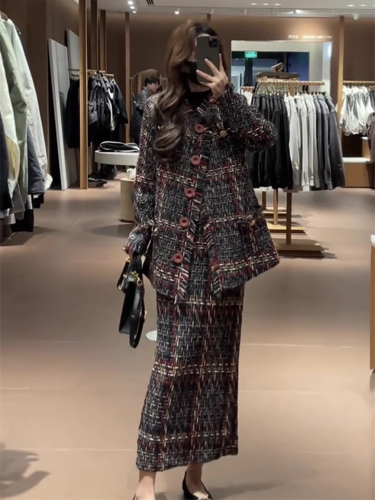 겨울 신상 여성 패션 고급스러운 분위기의 굵은 직조 작 - Winter Clothing Korea 리뷰 및 가격