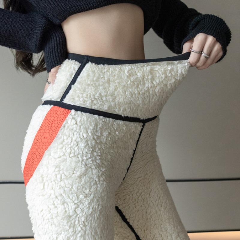 두껍고 플러시 소재의 여성용 겨울 아우터 레깅스, 램스 - Winter Yoga Clothing 리뷰 및 가격