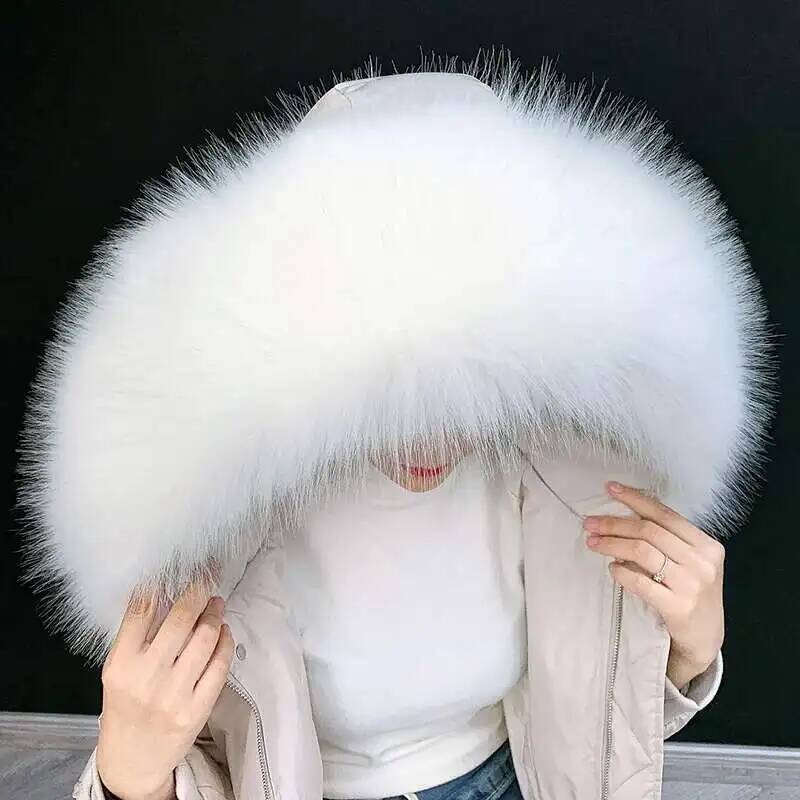 분리형 가짜 모피 칼라 초대형 따뜻한 가짜 모피 스카프 - Winter Clothing Items 리뷰 및 가격