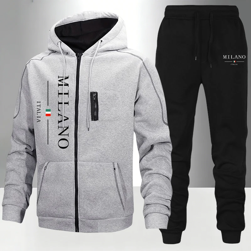 이탈리아 패션 남성 세트/코트/바지 가을 겨울 데일리  - Winter Clothing Items 리뷰 및 가격
