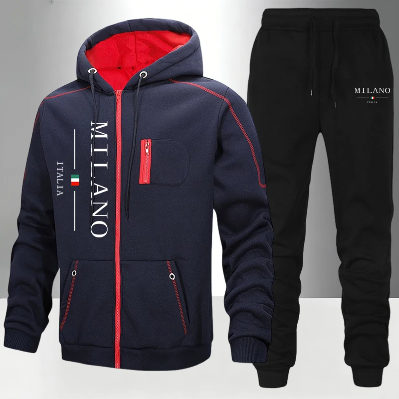이탈리아 패션 남성 세트/코트/바지 가을 겨울 데일리  - Winter Clothing Items 리뷰 및 가격