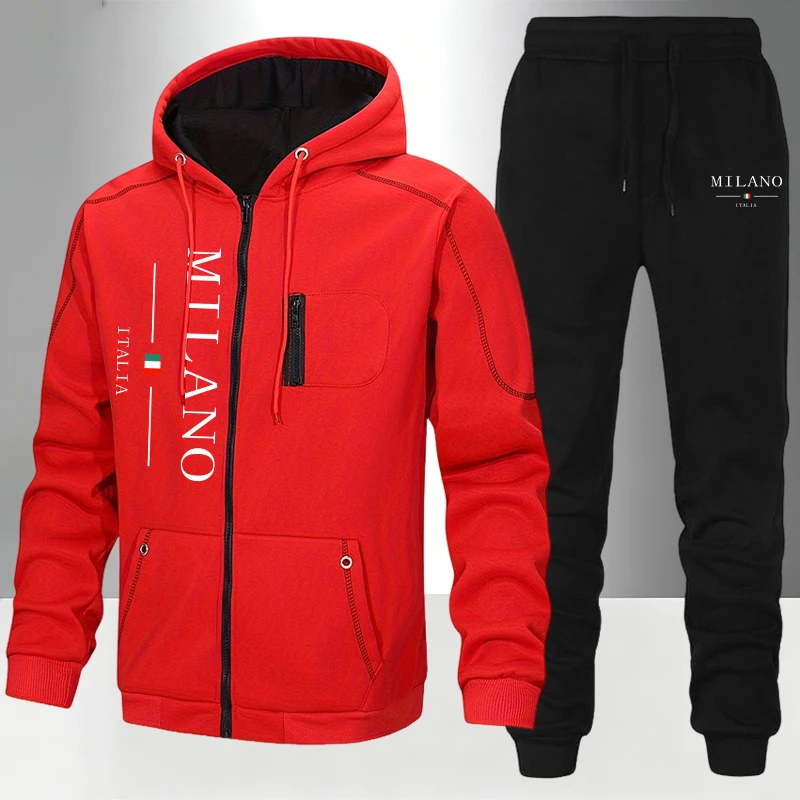 이탈리아 패션 남성 세트/코트/바지 가을 겨울 데일리  - Winter Clothing Items 리뷰 및 가격
