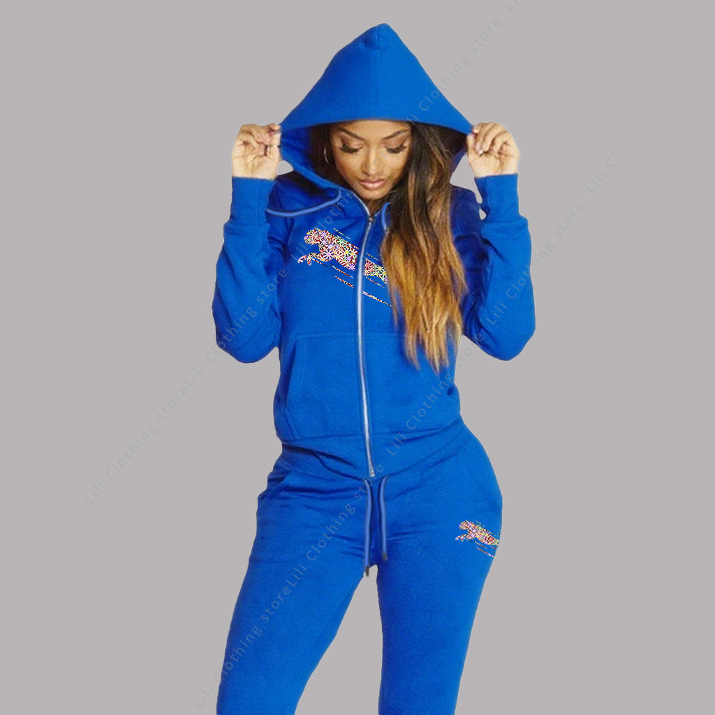 여성 트랙 슈트 미적 후드 티 스웨터 스웨트 팬츠 2  - Fleece Hoodie Lined 리뷰 및 가격